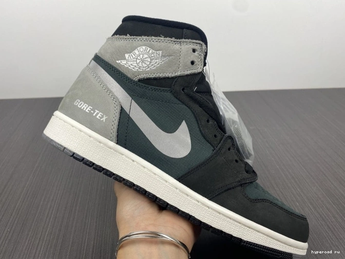 Grey Jordan High Black Gore-Tex Particle Element 1 Retro DB2889-001 0901